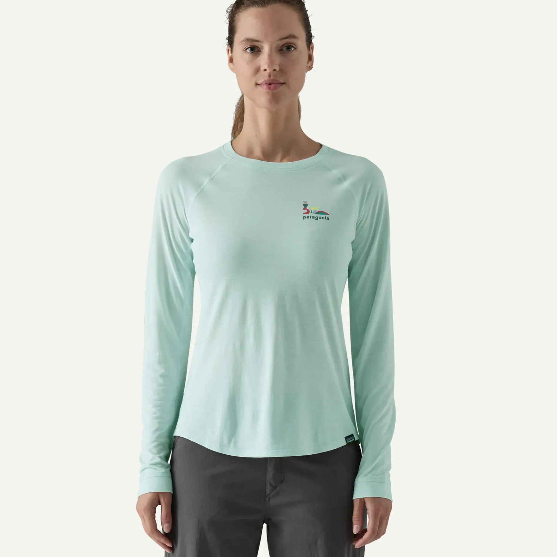 Women's Long-Sleeved Capilene® Cool Trail Graphic Shirt