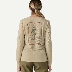 Women's Long-Sleeved Capilene&reg; Cool Daily Graphic Shirt - Lands