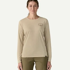 Women's Long-Sleeved Capilene&reg; Cool Daily Graphic Shirt - Lands