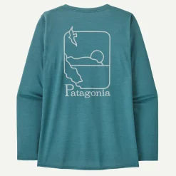 Women's Long-Sleeved Capilene® Cool Daily Graphic Shirt - Waters