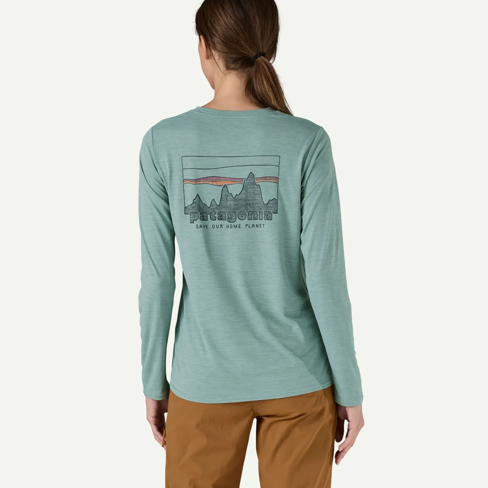 Women's Long-Sleeved Capilene® Cool Daily Graphic Shirt