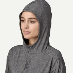 Women's Long-Sleeved Glorya Hooded Top
