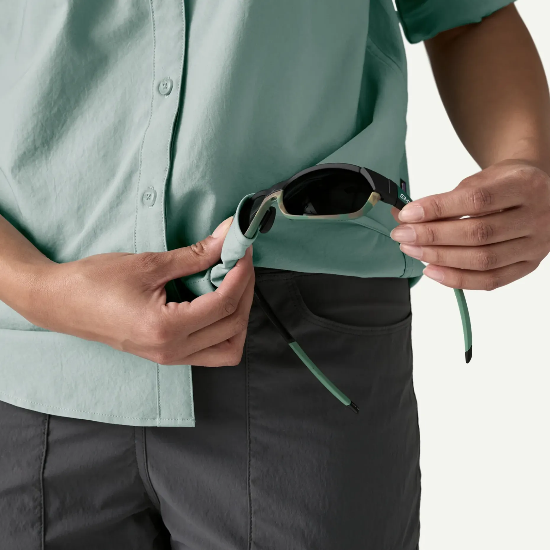 Women's Long-Sleeved Self-Guided Sun Shirt