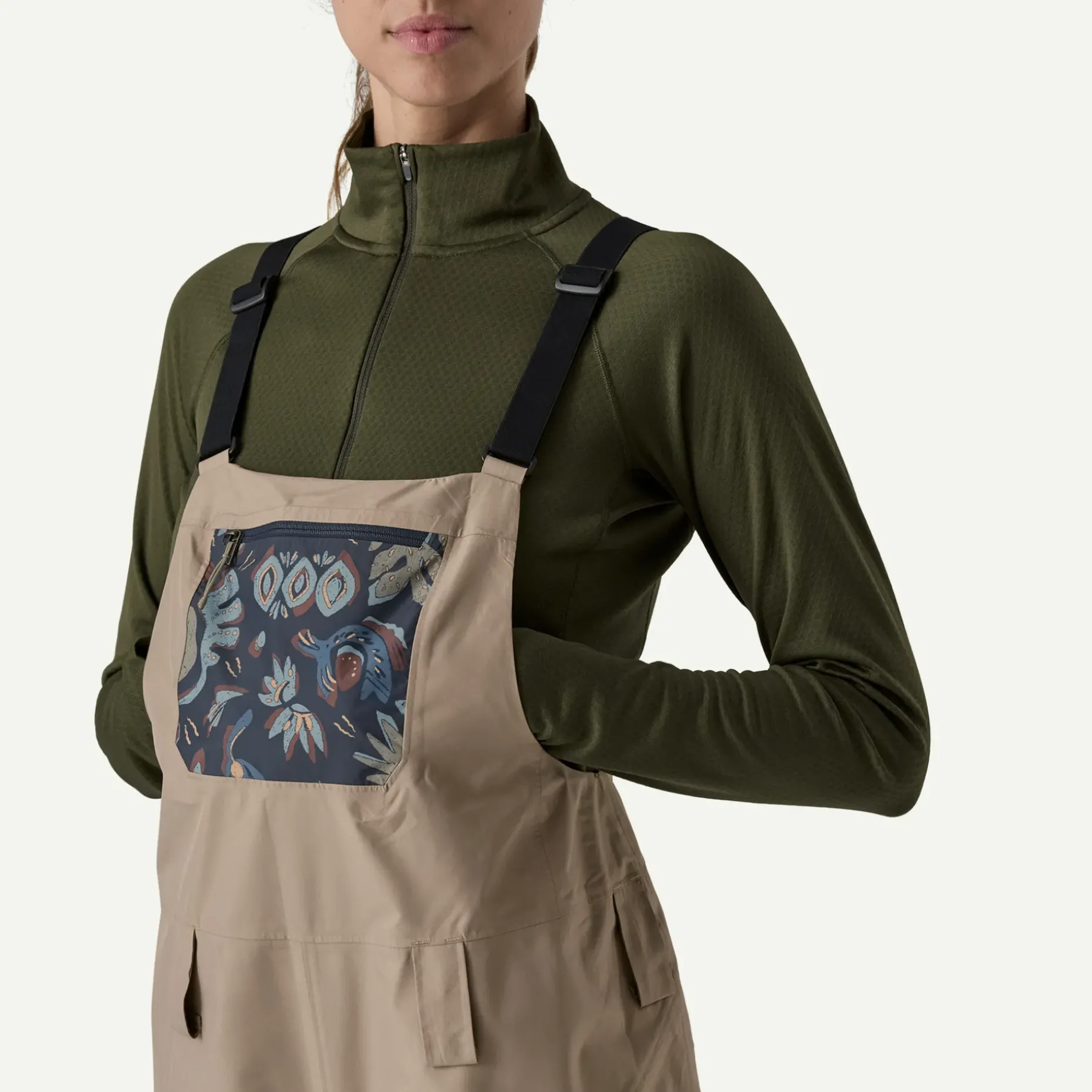 Women's Powder Town Bibs- Regular