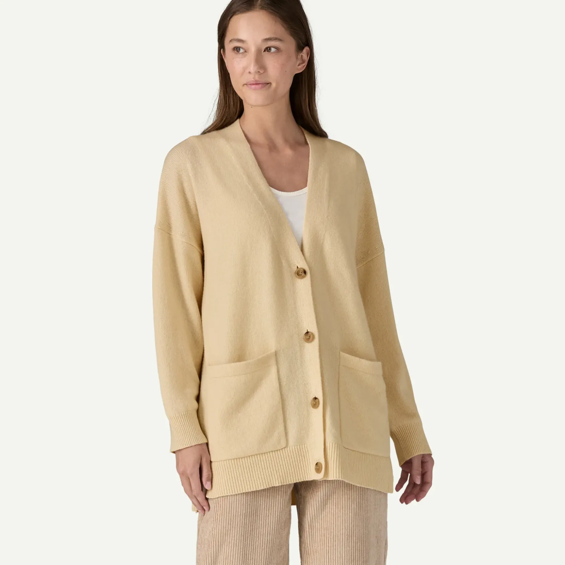 Women's Recycled Cashmere Oversized Cardigan