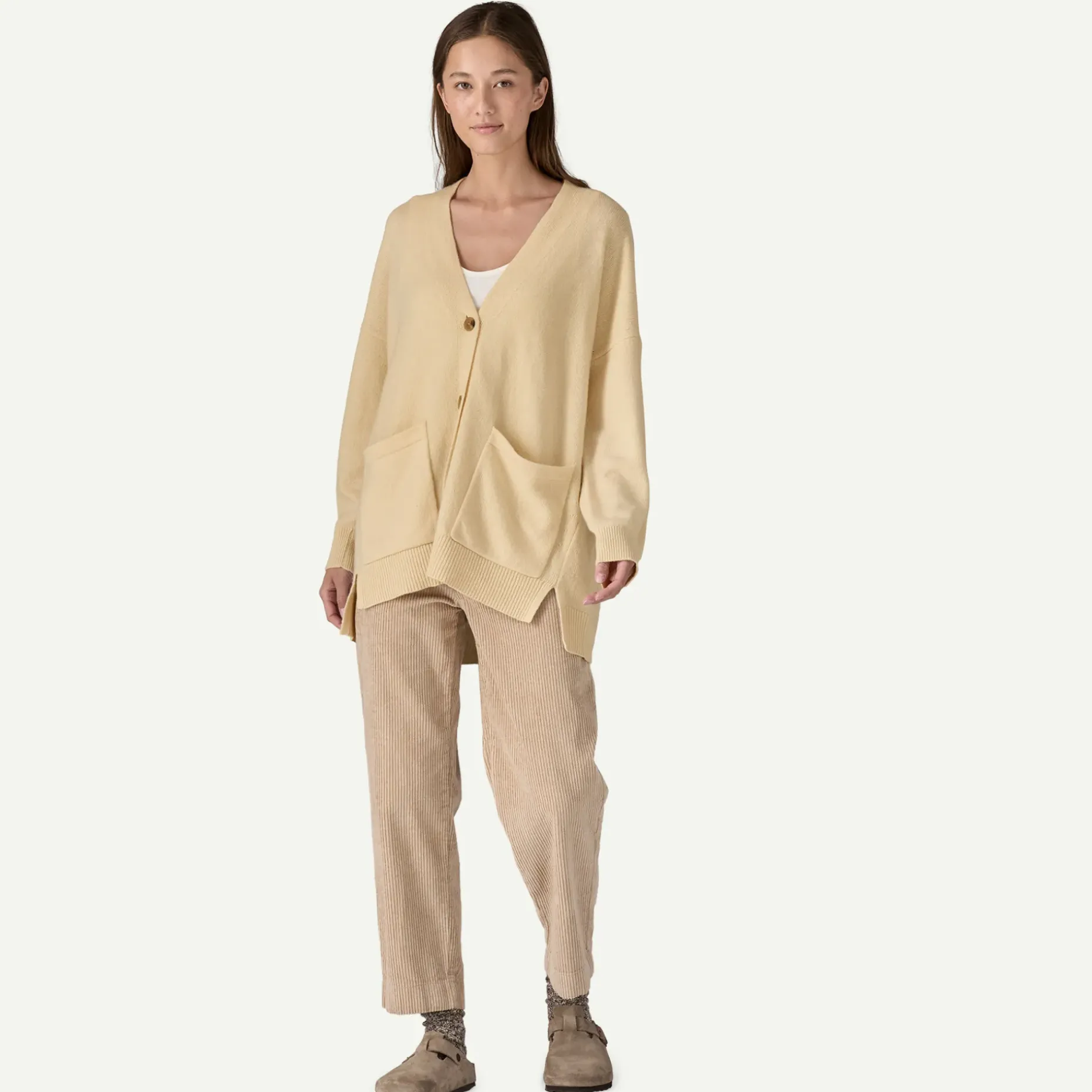 Women's Recycled Cashmere Oversized Cardigan