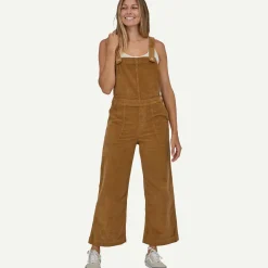 Women's Stand Up® Cropped Corduroy Overalls