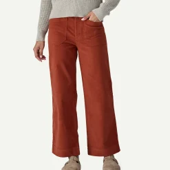 Women's Wide-Leg Corduroy Pants