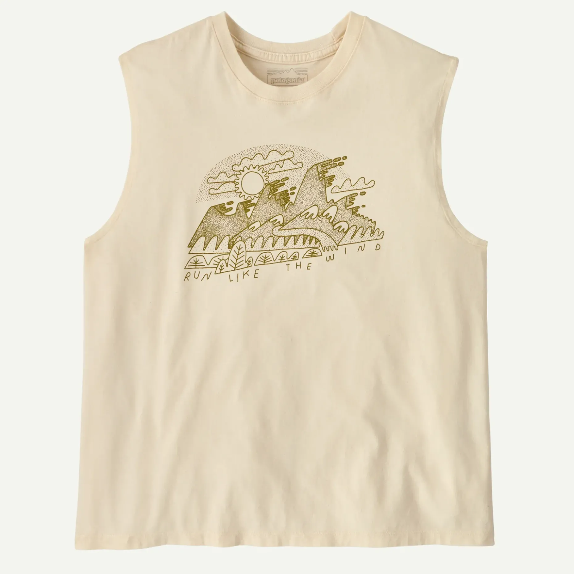 Women's Wind Runner Boxy Organic Tank Top