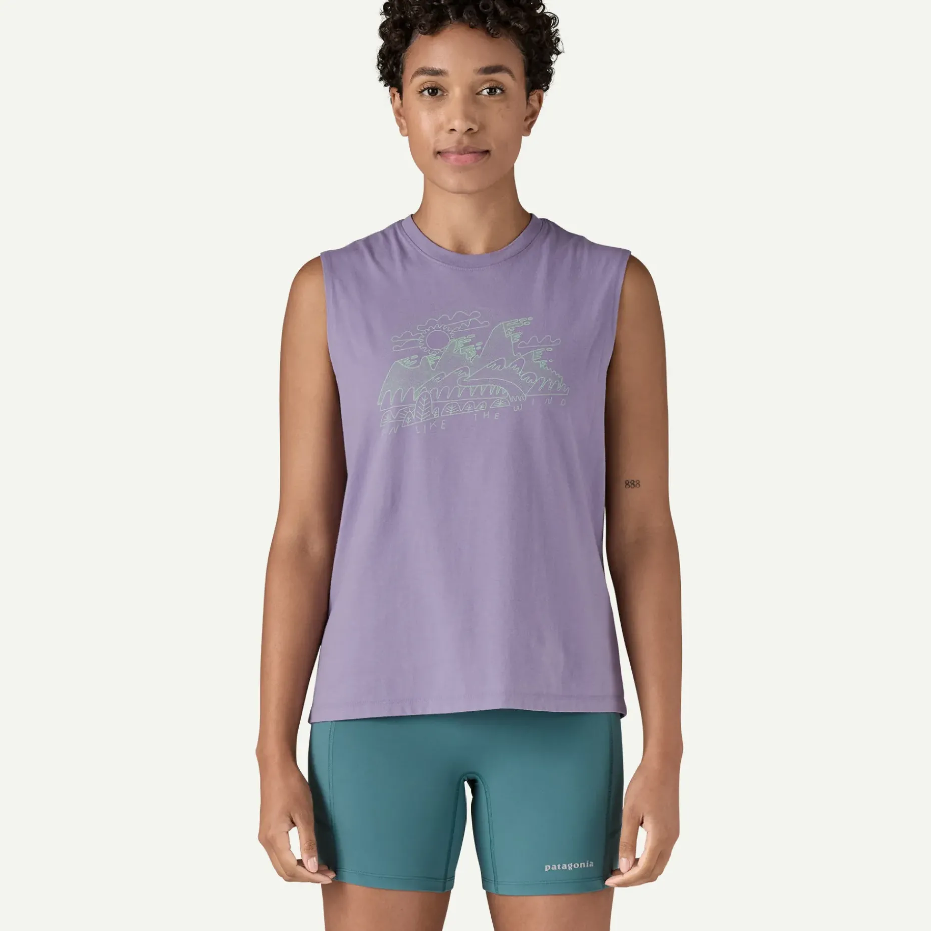 Women's Wind Runner Boxy Organic Tank Top