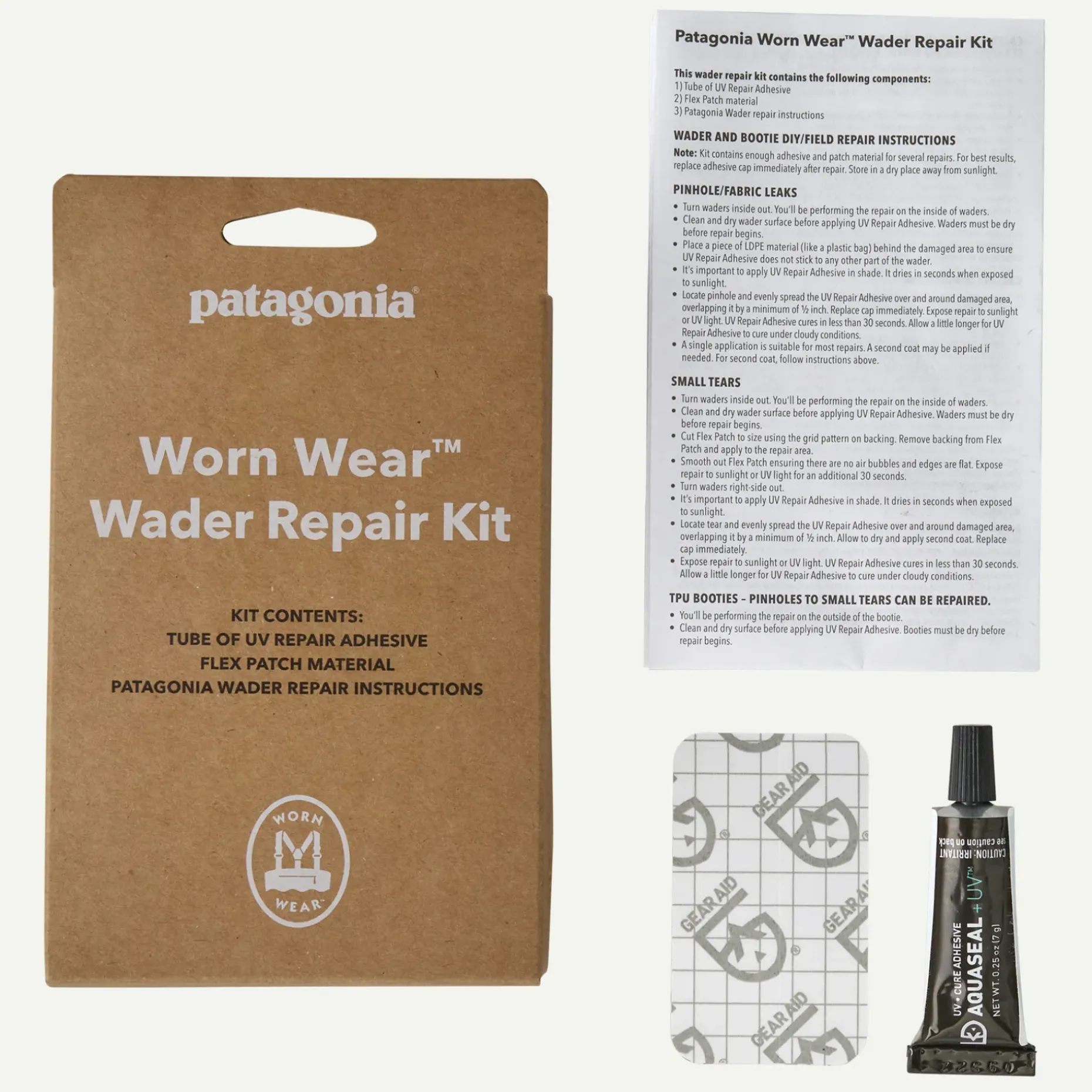 Worn Wear™ Wader Repair Kit